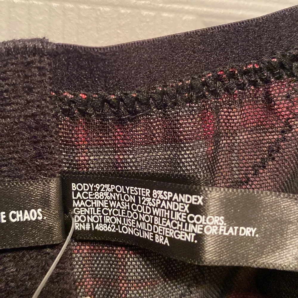 Brand New Torrid Red Plaid Strappy Micro Underwire Bra…size 6 - Picture 5 of 6